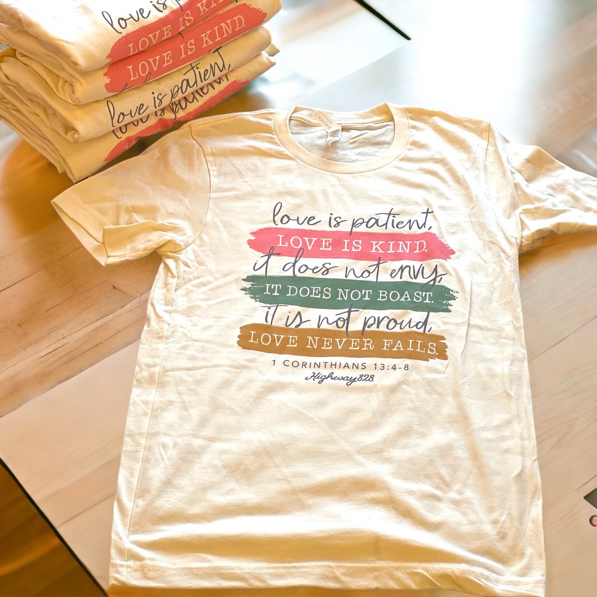 Cotiqueshop's tweet photo. Love IS Patient, Love IS Kind
Beautiful new tee is out and available for you!
#newtees #manynewthings #shopsoon https://t.co/QC4cH6dyM9