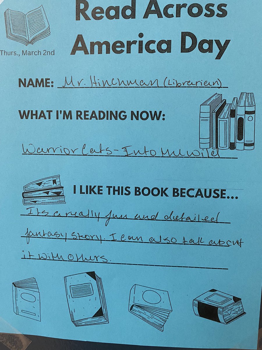 Krueger is a school of readers! Today we are celebrating Read Across America Day! What do you like to read? #krueger #neisd @neisdlibrary #thefalconway #readacrossamerica @PRINCIPALRUBIO <a href="/ReadWriteNEISD/">NEISD Secondary ELAR</a>