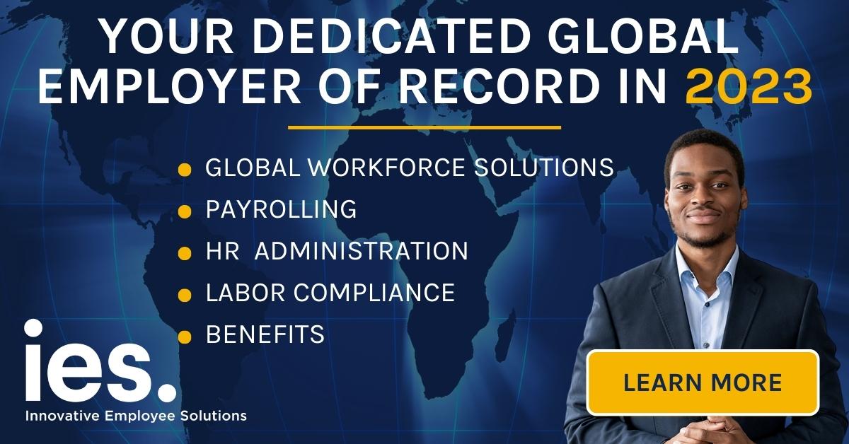 InnovativeES's tweet photo. #IES has been serving #HR, #staffing, #recruiting and the #procurement industries since 1974. Let us know how we can help. You find the #talent. We do the rest. https://t.co/YeEnEVr7lf
#EOR #EmployerOfRecord #EORpartner #GlobalEOR #GlobalEmployerOfRecord #Global #remotework https://t.co/wRR7WXKdBl