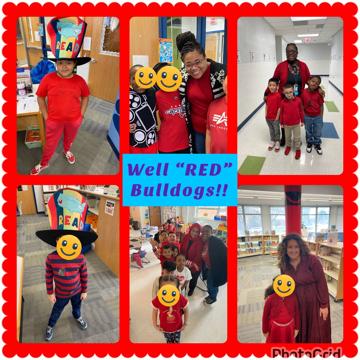 Read Across America Day <a href="/BucknellElem/">Bucknell Elementary</a> #booksforbulldogs #wellread