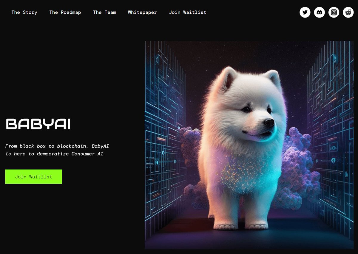 We are thrilled to announce the #BabyAI website is LIVE 🎉

Join the Waitlist and secure your $AIBS #Airdrop 🪂💰

Complete the steps below to start your #BabyAI journey 👇

🔹Like + RT
🔹Follow <a href="/BabySamoCoin/">Baby Samo</a> 
🔹Tag 2 Frens
🔹Join the BabyAI Waitlist

babyai.ai