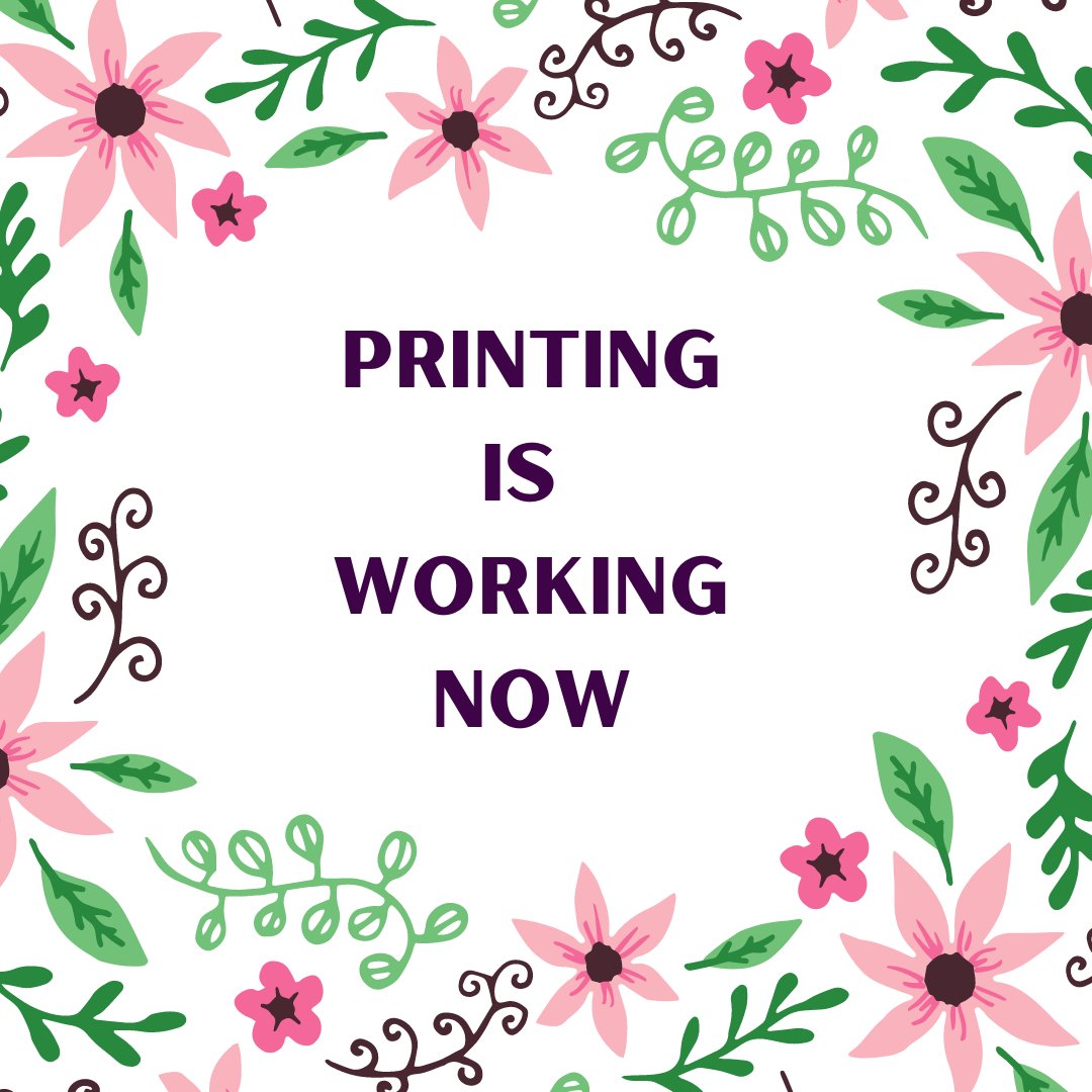 uwplibrary's tweet photo. #YAYprinting #uwplibrary #uwparkside https://t.co/asWwh21VQq