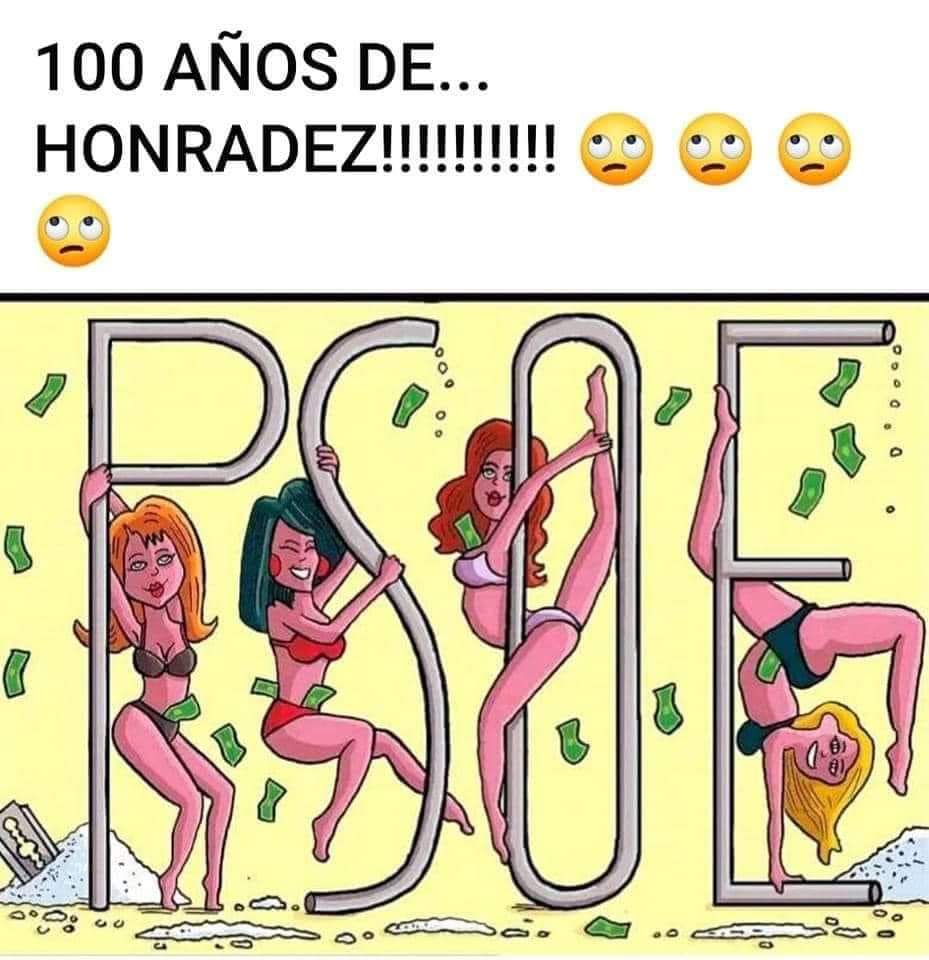 Quiero ver en las próximas elecciones, la cara de todos los puteros y cocainomanos que metan una papeleta del <a href="/psoe/">PSOE</a> en cualquier urna electoral de este pais