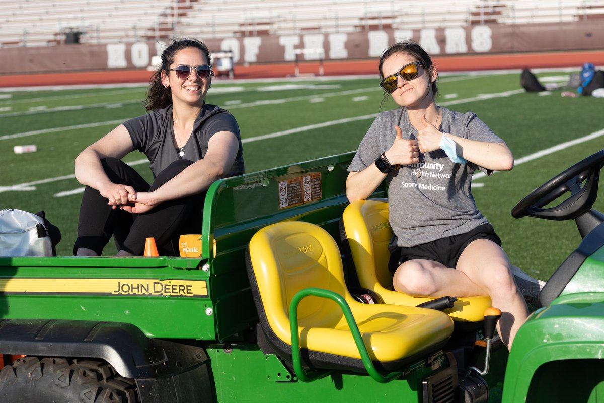 LCHSAthletics's tweet photo. Happy National Athletic Training Month to our wonderful duo Paige and Hannah! The Bear family appreciates you for taking such good care of all of our athletes! You ladies are Bear-y good at your job🐻 https://t.co/Q2icNlcJic
