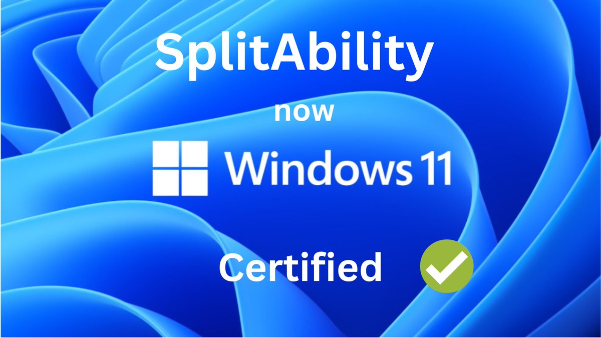 Splitability tweet picture