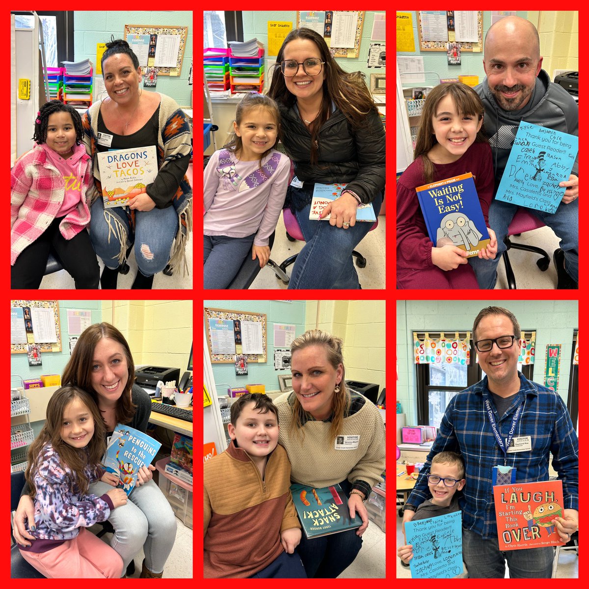 Mrs_Casaletto's tweet photo. We loved having guest readers! 📚 @CCSPrincipal #ccspride #laceypop #firstgradeisthebestgrade https://t.co/iUECexI5oc
