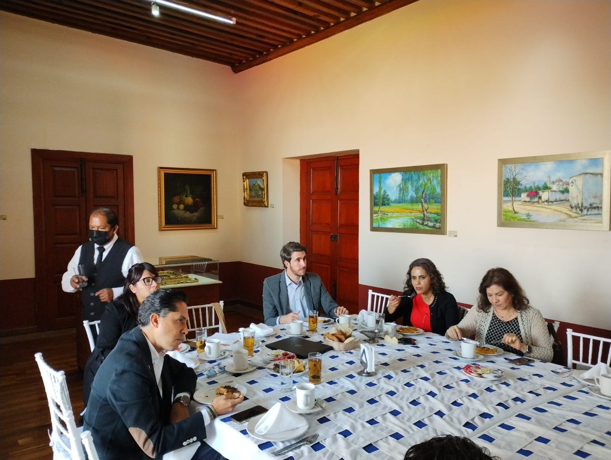 IAbascalU's tweet image. Reunión matutina con el @GobiernoCholula para sumar esfuerzos y seguir recuperando el sector turístico. Gracias a la Presidenta Municipal de San Pedro Cholula, @Paola_Angon, por su apertura e invitación. #CNET #Puebla #Cholula #MobilityADO