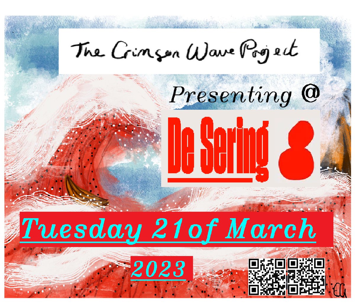 crimsonwavepro's tweet photo. Comming soon to  #de_Sering on the 
📅21st of March 
📍Rhôneweg 6, Amsterdam❌❌❌
https://t.co/ot5FKbbAyw https://t.co/9mFLLSujD3 
#thecrimsonwaveproject https://t.co/YHb2b2OnyL