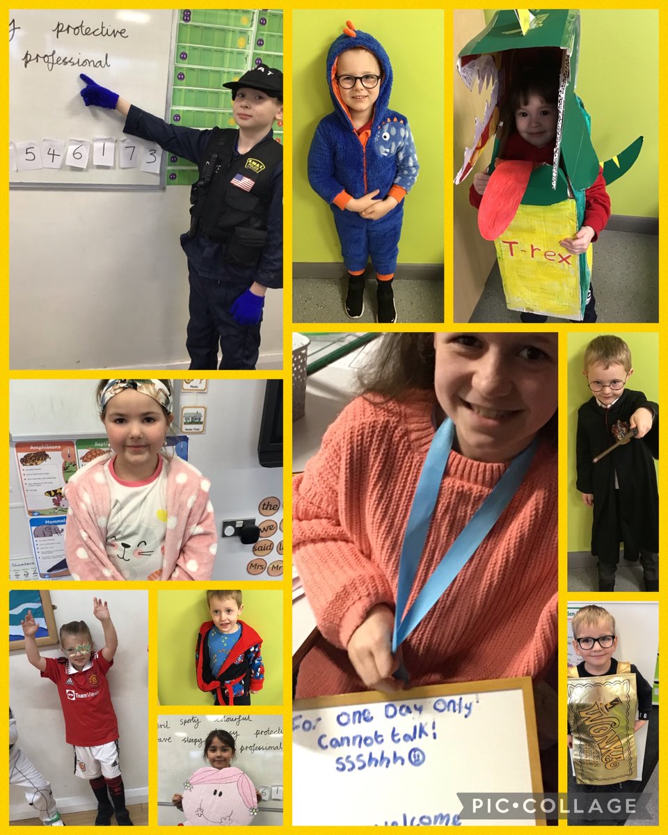 LibraryClifton's tweet photo. We've had a fantastic World Book Day at Clifton. Fantastic adjective costumes,  incredible Story in a Jar entries, super Lancs Schools library story sessions, a fab fancy dress parade, &amp; a lovely whole school share a story session to finish the day.📚 @st_clifton @LancashireSLS https://t.co/ZyTmv7erfo