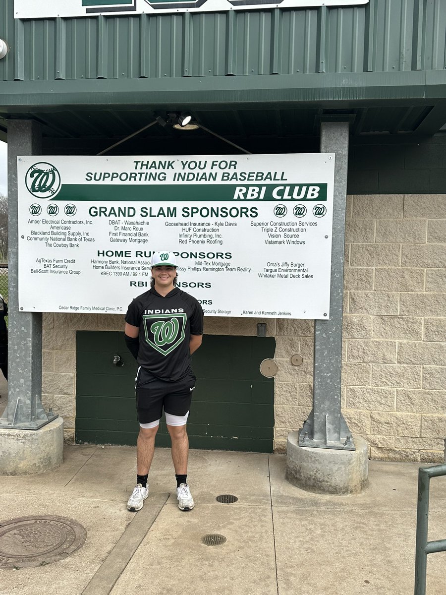 Waxahachie HS Indian Baseball tweet media