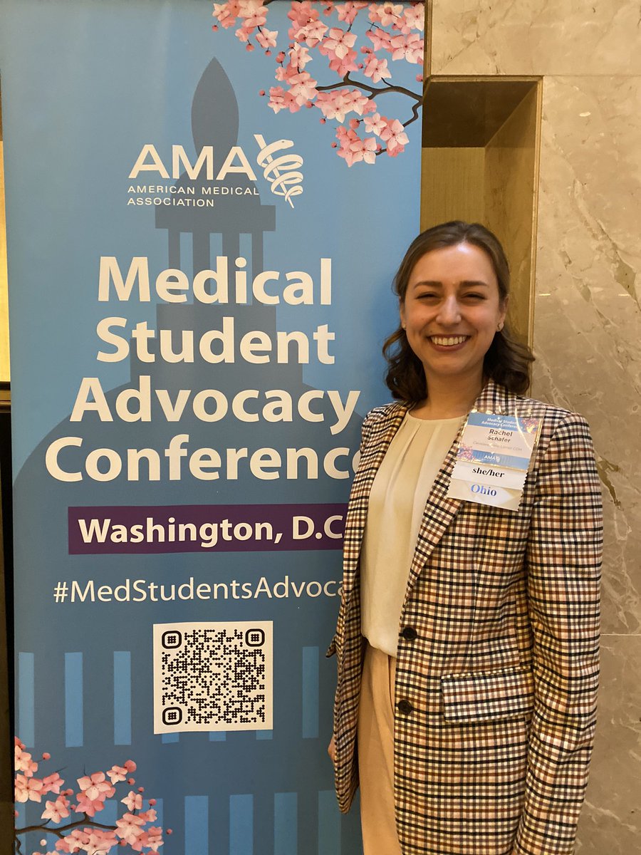 Rachel Schafer, MPH (@rachelschafer26) on Twitter photo So excited to be at <a href="/AmerMedicalAssn/">AMA</a>'s Medical Student Advocacy Conference! Looking forward to making my voice heard on Capitol Hill and proving how important it is that #MedStudentsAdvocate. #FightingForDocs @CleClinicLCM So excited to be at <a href="/AmerMedicalAssn/">AMA</a>'s Medical Student Advocacy Conference! Looking forward to making my voice heard on Capitol Hill and proving how important it is that #MedStudentsAdvocate. #FightingForDocs @CleClinicLCM