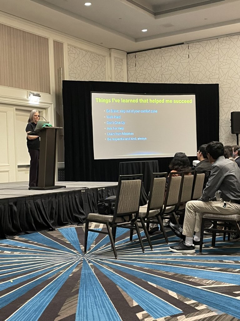 <a href="/plutoport/">Alice Bowman</a> shared her path to becoming a <a href="/NASA/">NASA</a> mission operations manager. Every job, cashier, waitress, researcher, taught her something that prepared her for what she does today. Top lesson: be kind always <a href="/JuniorAcadSci/">American Junior Academy of Science (AJAS)</a> <a href="/aaas/">AAAS</a> <a href="/AcademiesofSci/">National Association of Academies of Science</a> <a href="/VJASsymposium/">VJAS</a> @APSscience