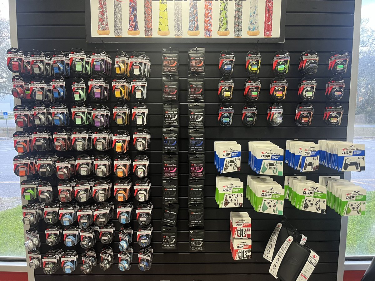 Lizard Skin arm sleeves and the new DSP ultra X grip now available at the Marucci Clubhouse Orlando 🦎🦎🦎 <a href="/MarucciSports/">Marucci</a> <a href="/lizard_skins/">Lizard Skins</a>