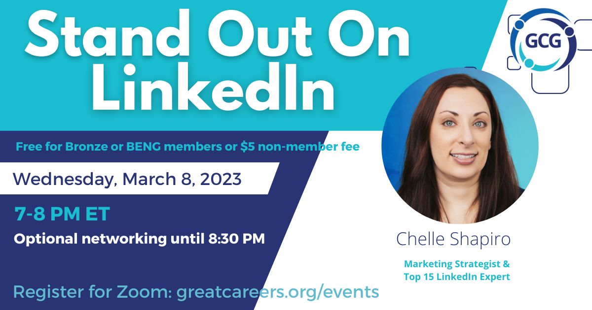 If you've been wondering how you can stand out on LinkedIn and attract more aligned opportunities, come join me, Lynne Williams, and @GreatCareersPHL to MAXIMIZE your LinkedIn presence and stand out to potential employers and clients!

🧵