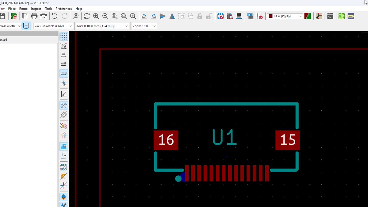 Found a lazy way to get KiCad footprints for LCSC parts:
If the part has an EasyEDA footprint (many do), click "EasyEDA Model", then "Free Trial" to open a new project with that part, export the project as JSON, and use <a href="/UriShaked/">Uri Shaked</a>'s wokwi.com/tools/easyeda2… to export it to KiCad!