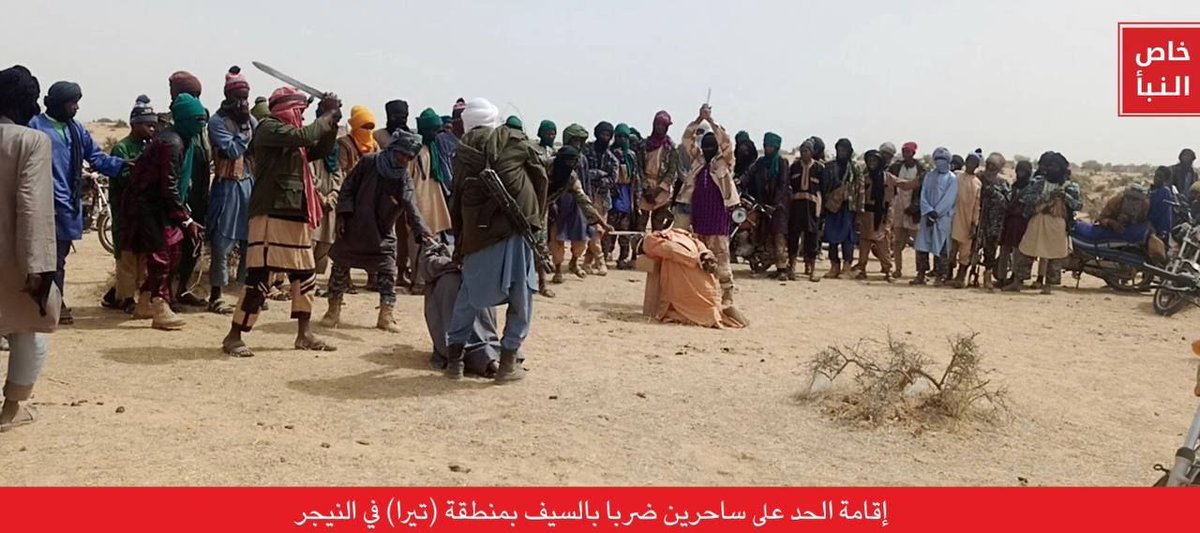 TracTerrorism's tweet image. #Naba 380 Features #Exclusive #Executions of Two "Sorcerers" Often referred to as Witchdoctors; Images from #Tira #Niger 
Read more: trackingterrorism.org