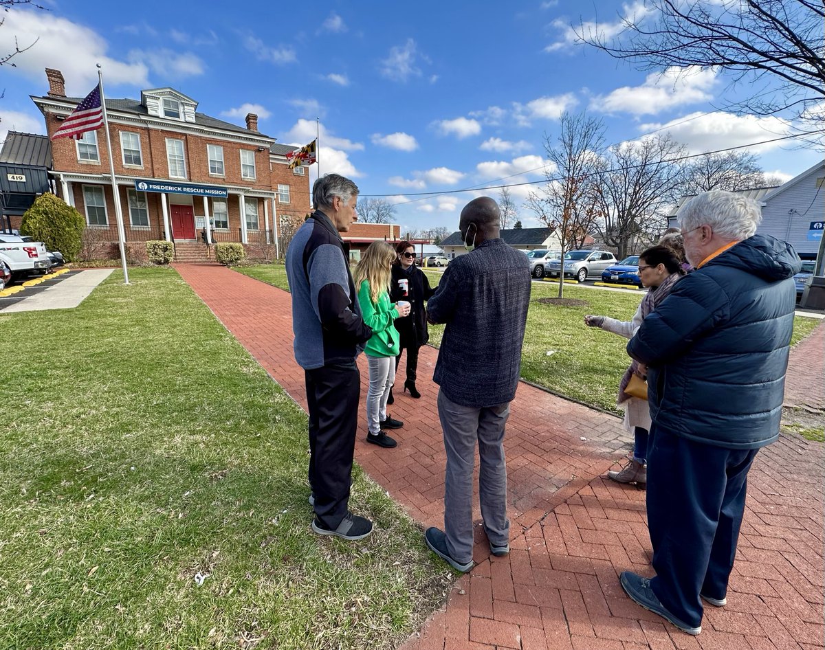 FRM_mission's tweet photo. The @247prayerroom & the Frederick County Prayer Canopy came to pray with us yesterday. We could not do what we do without a foundation of prayer!
#prayer #pray #PrayerCanopy https://t.co/4eTngA6MQM