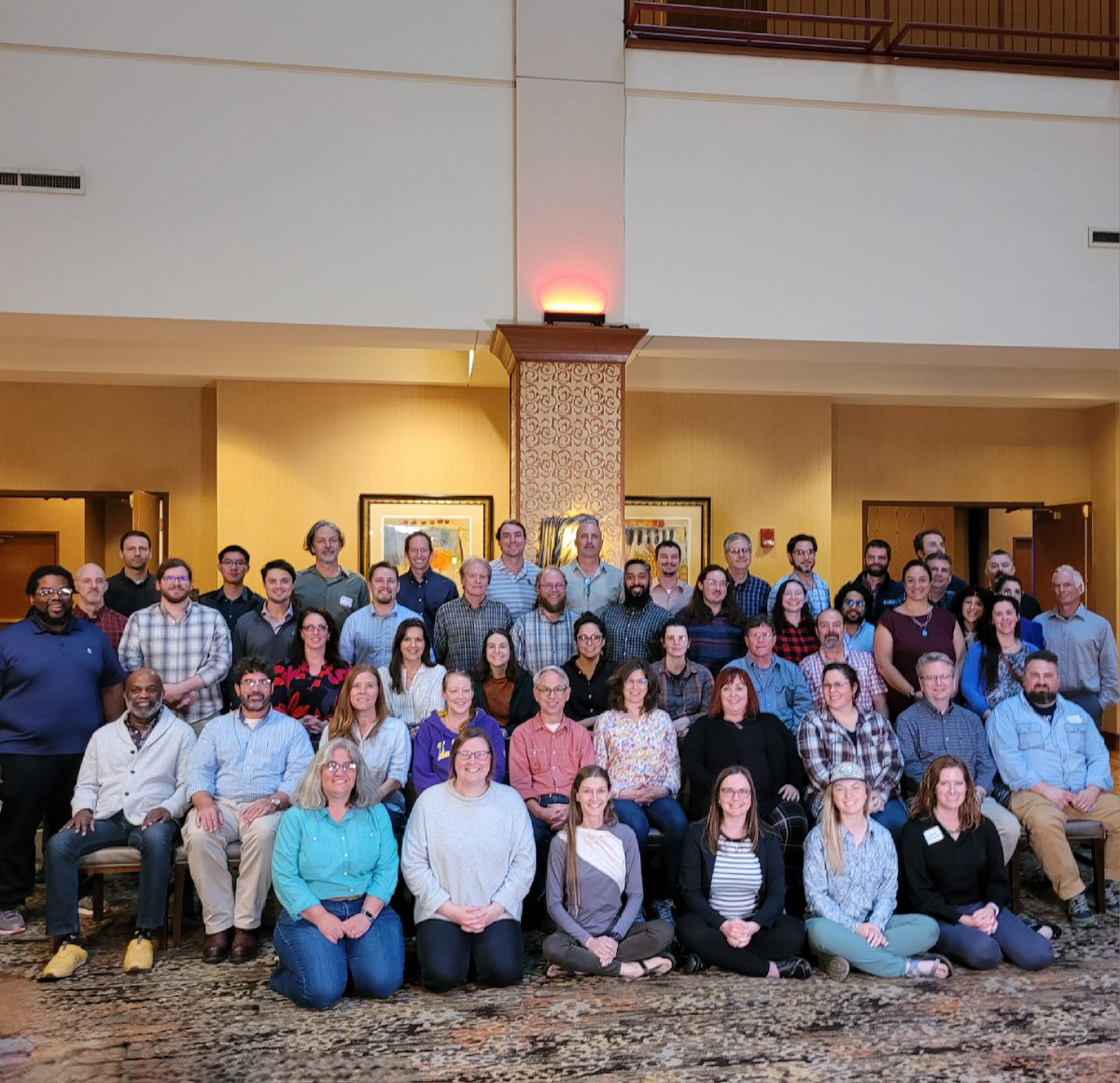 USGS_LMG's tweet photo. After a productive Studies Meeting, #USGSLMG personnel are heading home. Discussions included topics about enhancing research, efficient communication, coding resources, and more. The group is departing with new information, tools, and methods to apply to their work at USGS. https://t.co/w3c3kB3NBj
