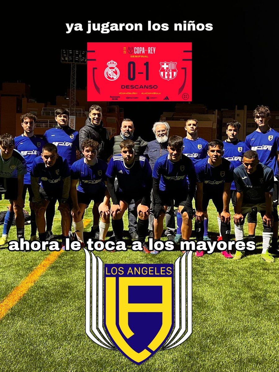 angeles_ud's tweet photo. Los niños sonrien, la UD Los Ángeles vuelve a los terrenos de juego. ⚽️

UD Los Ángeles - Maestro Padilla💙

📅 Viernes 3 de marzo
🕦 22:30 
🏟 Complejo municipal Tito Pedro 

Necesitaremos vuestro aliento para llevar a la UD Los Ángeles a la victoria, os esperamos afición 💪🏼💙 https://t.co/dv40Do1lLE