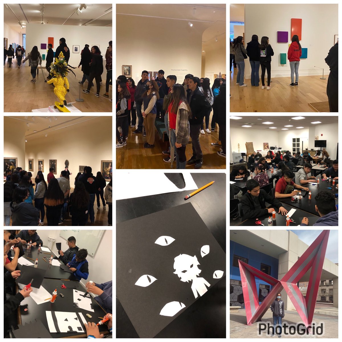 iTOVAR9's tweet photo. RATTLER Art field trip to the EP Museum!

@EMMS_Gutierrez
@OliverAP_EMMS
@Team_EMMS
@ClintISD @CISD_Fine_Arts
#rattlerforce #weareclintisd https://t.co/6Q4PN4EQJK