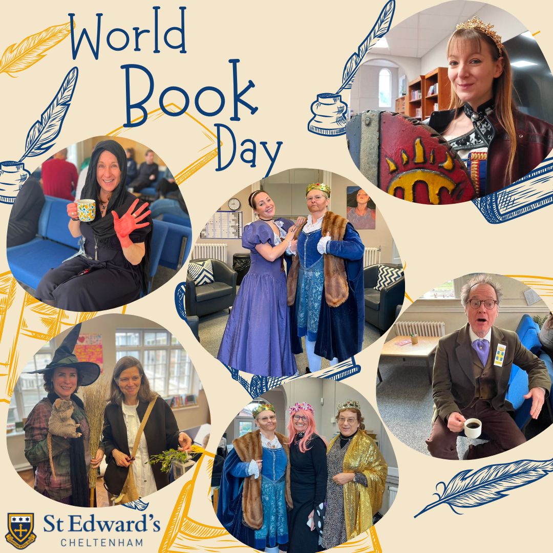 StEdwardsChelt's tweet photo. World Book Day 2023! Each house was assigned a genre of Shakespeare plays as their costume inspiration, and the ideas flowed. Alongside Kings and Knights, the fairies and mechanicals of A Midsummer Night's Dream, we also admired the ship from The Tempest!
#SECevents #SECEnglish https://t.co/po4Xpaxk9F