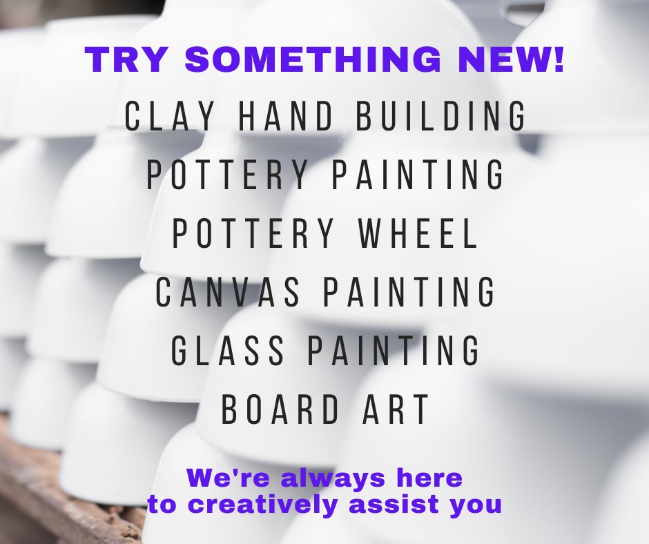 Cre8tvtcafe's tweet photo. Try Something New for March
New classes + studio updates
Programs for kids: camp registration is open plus a new Wed Mud Club!  Check out our bi-monthly updates
https://t.co/WX94JT4FMO https://t.co/vsMpj4jtNw