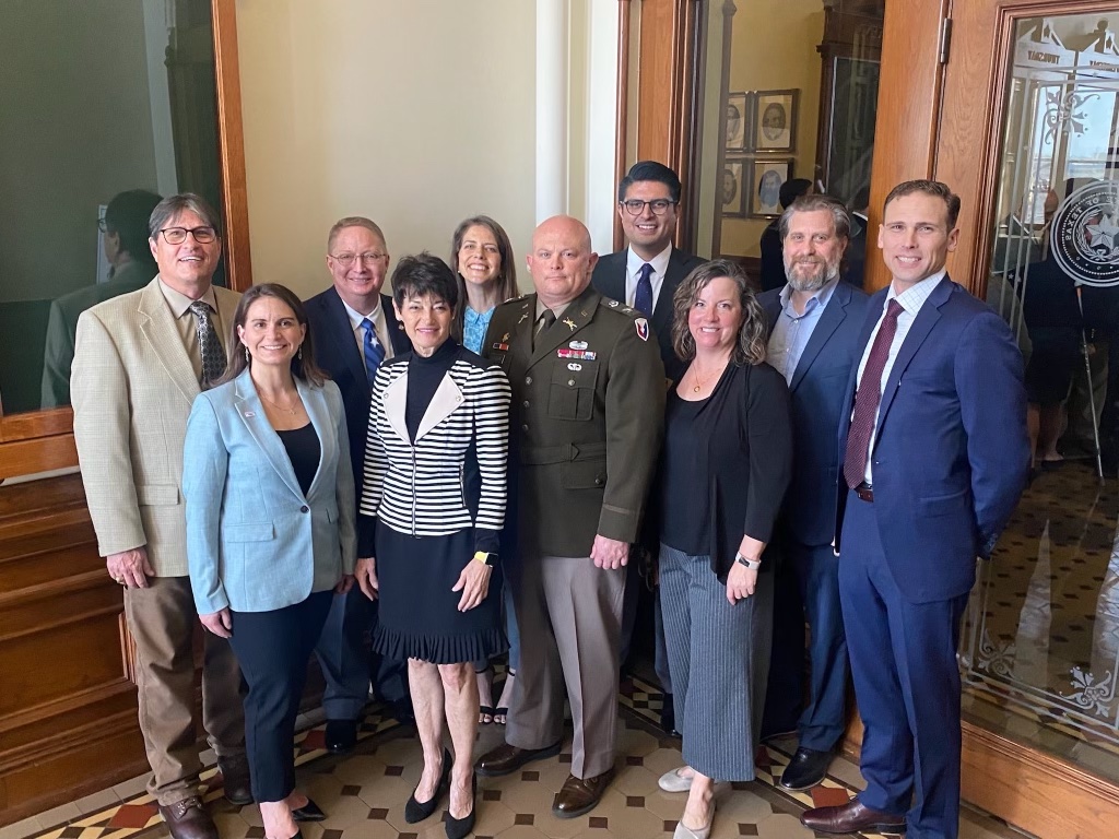 HCA was proud to stand alongside <a href="/JBSA_Official/">JointBaseSanAntonio</a>, @sachamber, <a href="/AlamoAreaCOG/">AACOG</a> and the <a href="/TAMU_NRI/">Texas A&M Natural Resources Institute</a> on Tuesday as Senator Donna Campbell formally recognized the #CampBullis #SentinelLandscape from the Senate floor. Learn more at cbsltexas.org
#hillcountry #txconservation