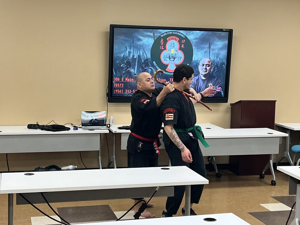 altontxpd's tweet photo. Earlier today our agency partnered with Sigung Luis Garcia with Tiger Fury Kajukenbo to conduct presentations/demonstrations for the AmeriCorps Seniors Hidalgo County Grandparent Program.

We would like to thank Sigung Garcia for his support to the Alton Community. 

#Altonstrong https://t.co/ULqDn2xLQt