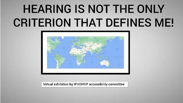 Check out our virtual exhibition "More than HOH or DEAF" for World Hearing Day on the 3rd of  March showcasing HOHs and their many talents from Africa, Asia, Latin America and Arabic countries  -> buff.ly/3Za8Duo