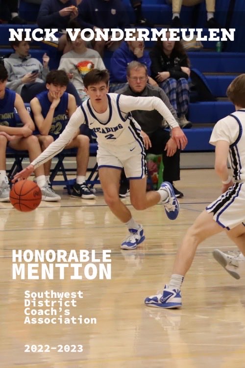 CoachStidham10's tweet photo. Congrats to ⁦⁦@vondernick2⁩ on being selected Honorable Mention District 16 Coaches Association!! Big time honor to close out a great career!! https://t.co/Z7kxvpbpaZ