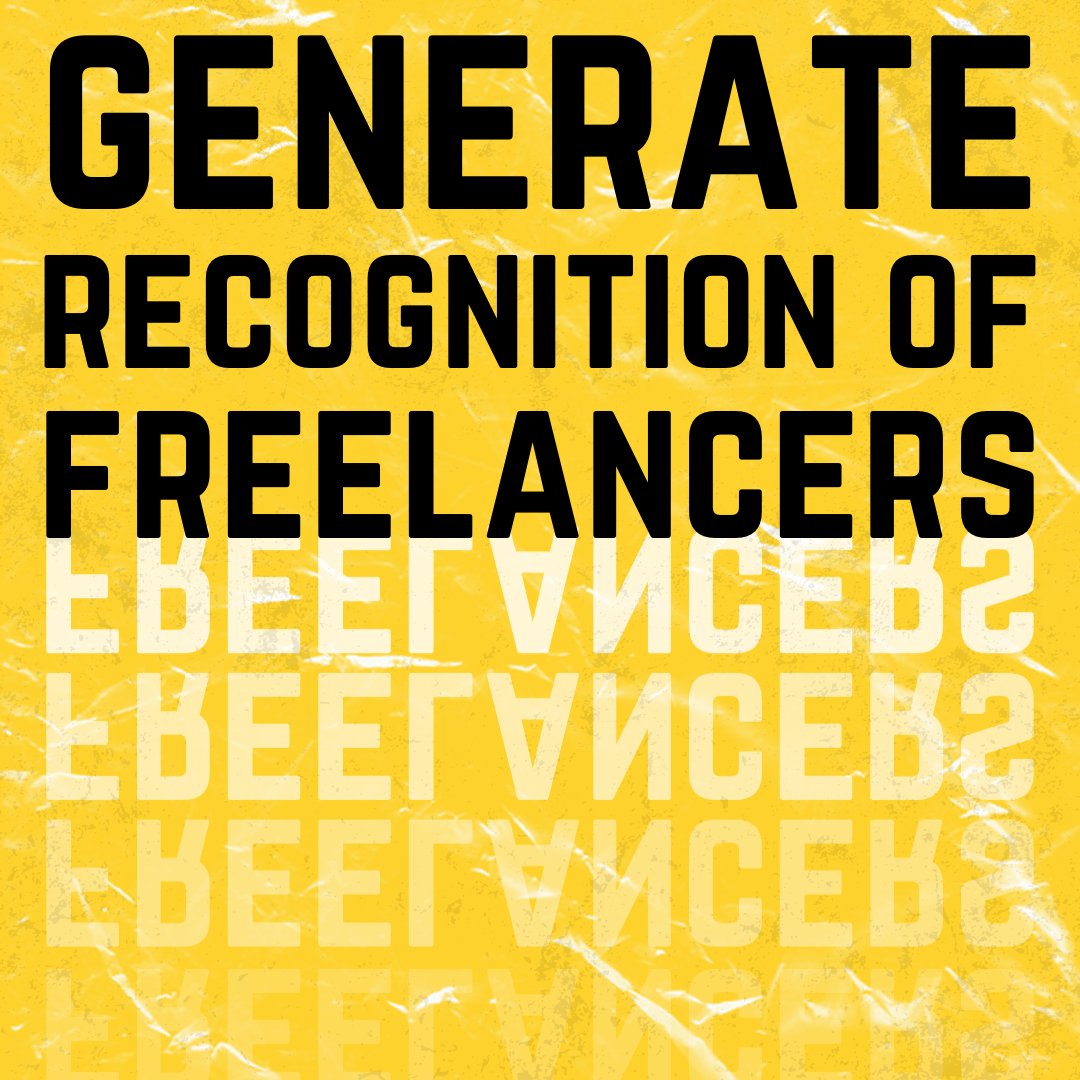 FreelancersEU's tweet photo. The #EFWeek is committed to a better working environment for freelancers who do not have access to traditional protections.
We aim to generate recognition of the value freelancers bring to the economy as well as their role in creating the future of work: https://t.co/TWCB6KhHGM https://t.co/QR6PTBinaJ