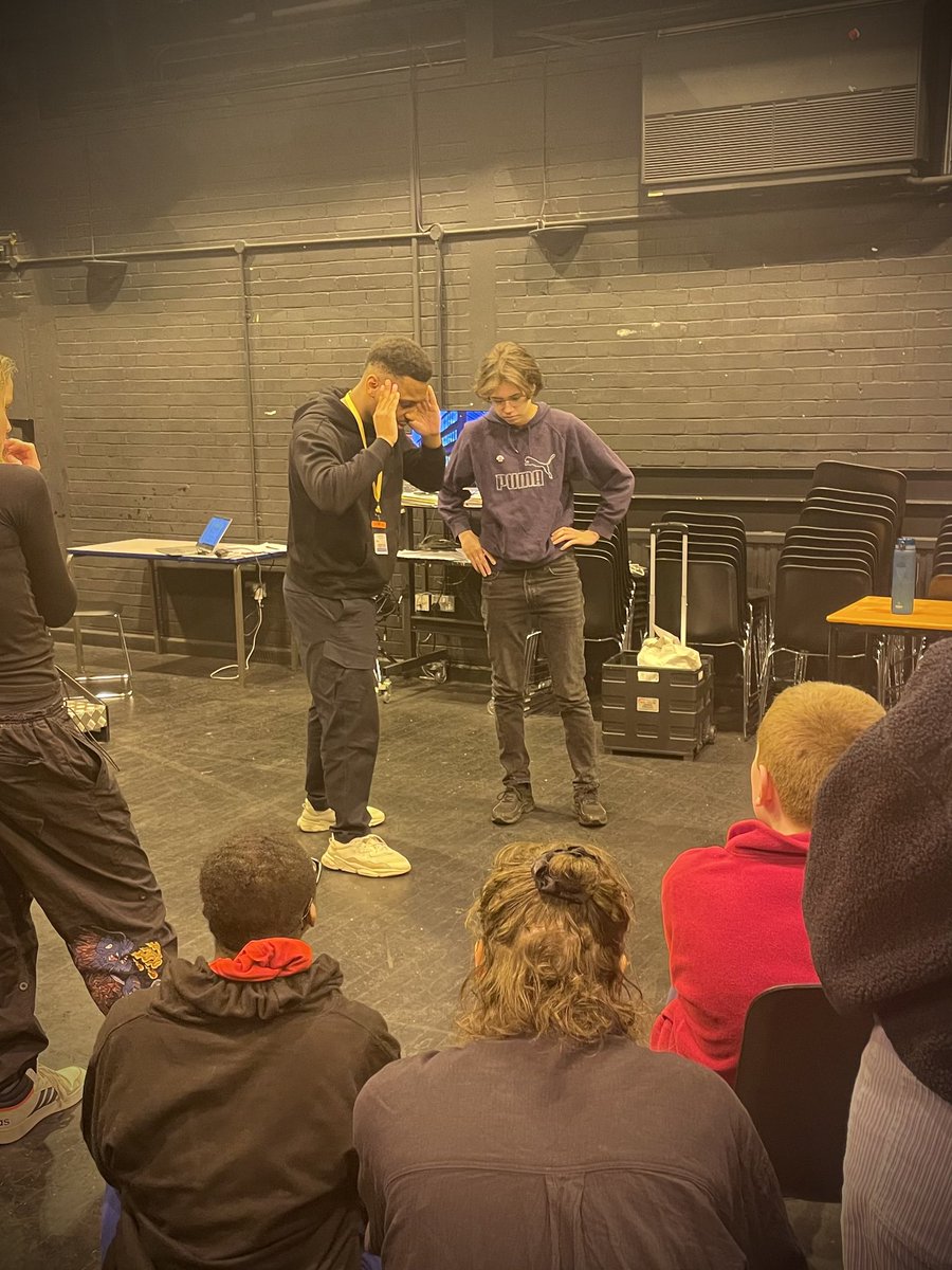 Thank you SO much to Joseph at @collectiveactst for delivering an incredible acting workshop for Youth Theatre 2 tonight! We loved it 🙌🙌