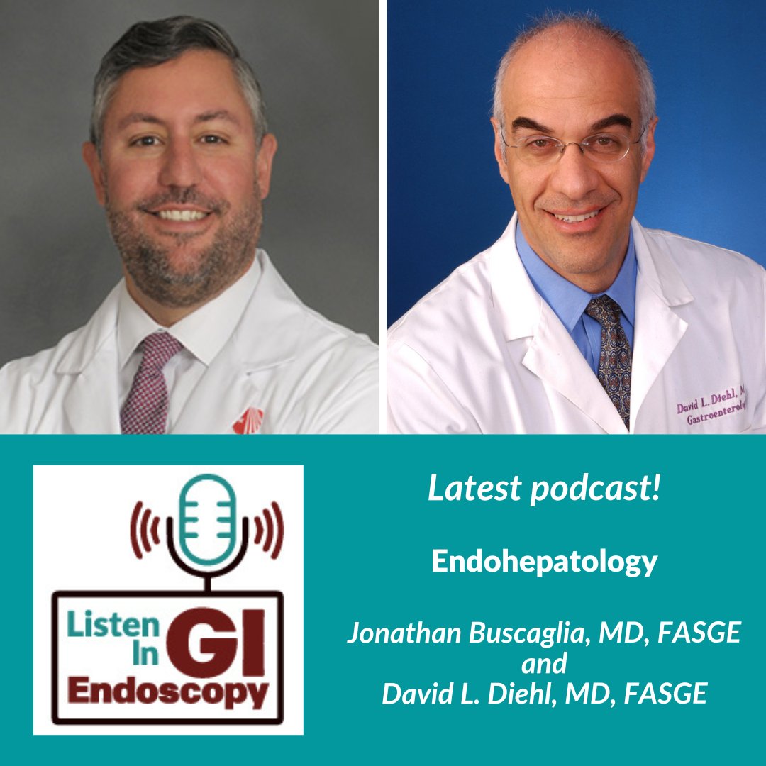ASGE GI Endoscopy (@asgeendoscopy) on Twitter photo ICYMI: Check out February's podcast episode of Listen In: GI Endoscopy! <a href="/DavidDiehlMD/">David Diehl</a> and <a href="/JonathanBuscag1/">Jonathan Buscaglia, MD</a> discuss endohepatology: bit.ly/3qeSV1Y Thanks to <a href="/CookMedical/">Cook Medical</a> for sponsoring. #GITwitter #Gastroenterology #GIEndoscopy #Endoscopy ICYMI: Check out February's podcast episode of Listen In: GI Endoscopy! <a href="/DavidDiehlMD/">David Diehl</a> and <a href="/JonathanBuscag1/">Jonathan Buscaglia, MD</a> discuss endohepatology: bit.ly/3qeSV1Y Thanks to <a href="/CookMedical/">Cook Medical</a> for sponsoring. #GITwitter #Gastroenterology #GIEndoscopy #Endoscopy