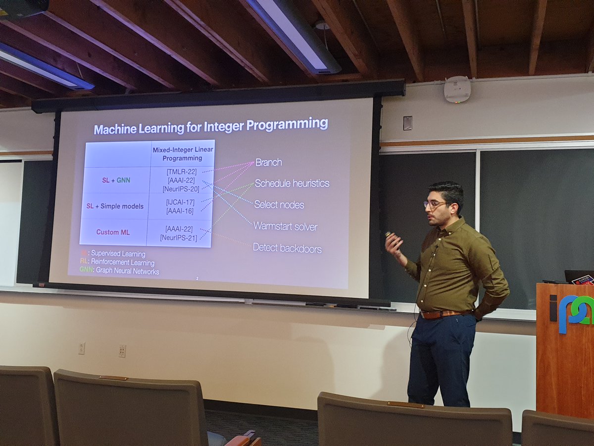 Elias Khalil @lyeskhalil (University of Toronto) 'Neur2SP: Neural Two-Stage Stochastic Programming'