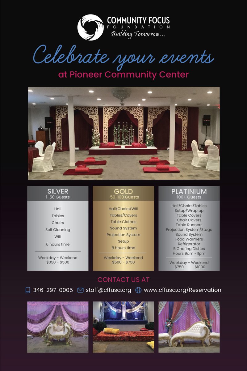 COMMUNITY FOCUS FOUNDATION-(Pioneer center) tweet media