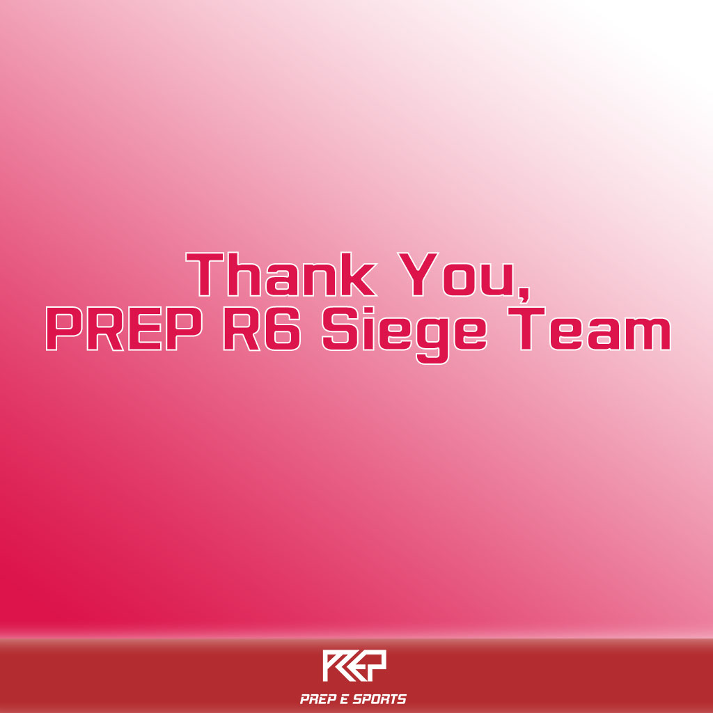 With heavy heart, we're announcing the termination of contract with all of our Rainbow Six Siege Team, by March 1st.

We convey huge gratitude for our players and coaches who have worked hard since last July. We wish nothing but the best on their next journey.

#Be_PREPed #R6S