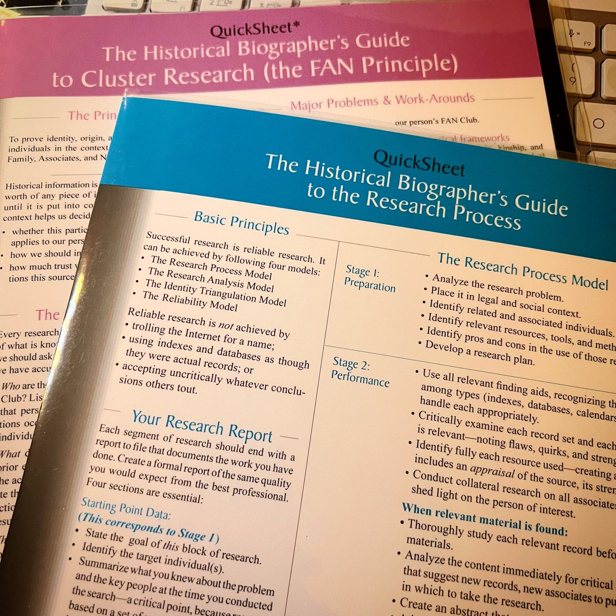 JMorgynWhite's tweet image. These quick sheets from Elizabeth Shown Mills are usually used by non-fiction writers or genealogists but I’m using them to help build the framework for my historical wip. #writingtools #writerstoolbox #WritingCommnunity #amwriting
