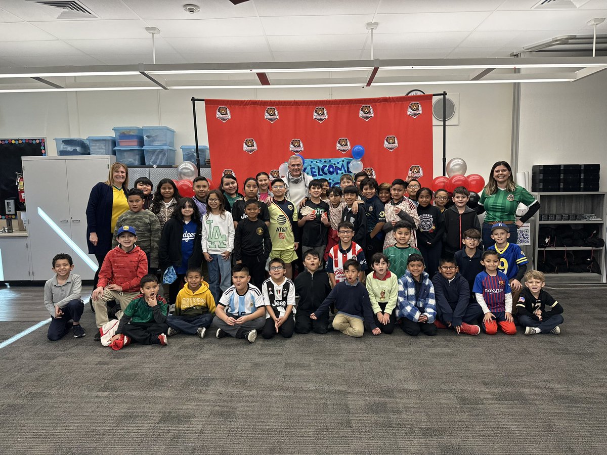 Thank you Daniel Gonzalez, coach and former soccer player for being our Principal for a Day! It was an honor to hear your story and I appreciate the time you took with our students. #LAGalaxy #Argentina #FIFA