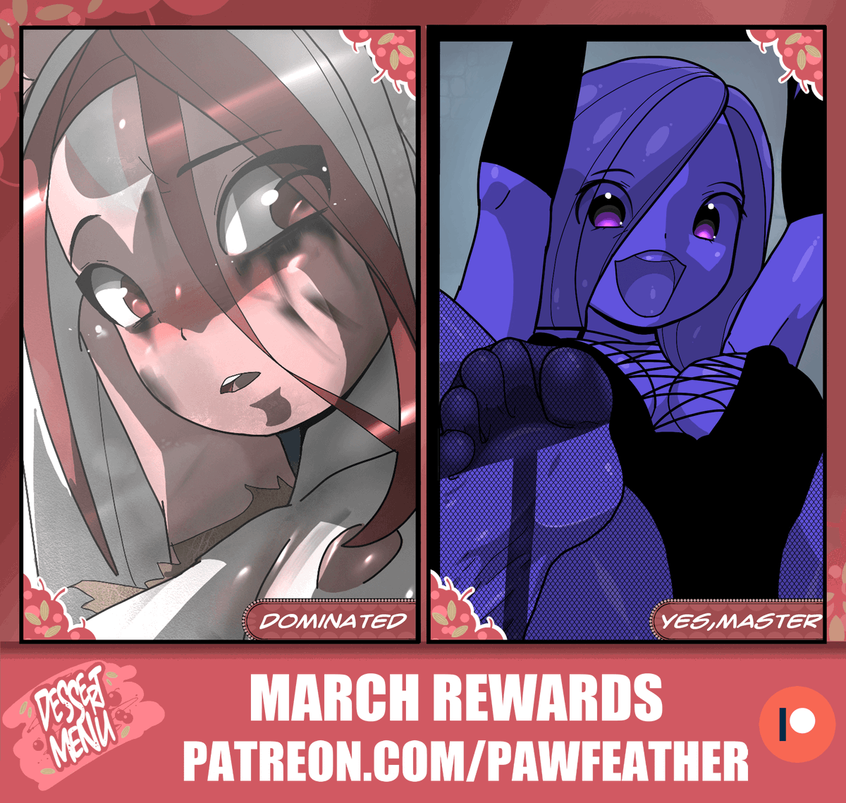 Pawfeather Rangers March 2023 Dessert Menu rewards are now available at 🍒https://t.co ...