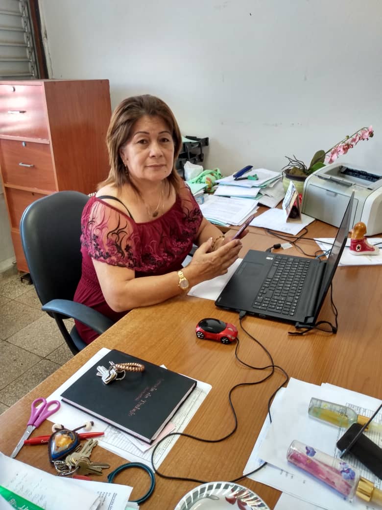 CCopextel's tweet photo. Reto #CopextelInspira
"Nereida, Nery como cariñosamente le decimos, es la Gerente de Logística de #CopextelCiegoDeÁvila. Es muy disciplinada, con gran sentido de pertenencia, excelente madre y muy buena amiga". https://t.co/llGSw9l94y
