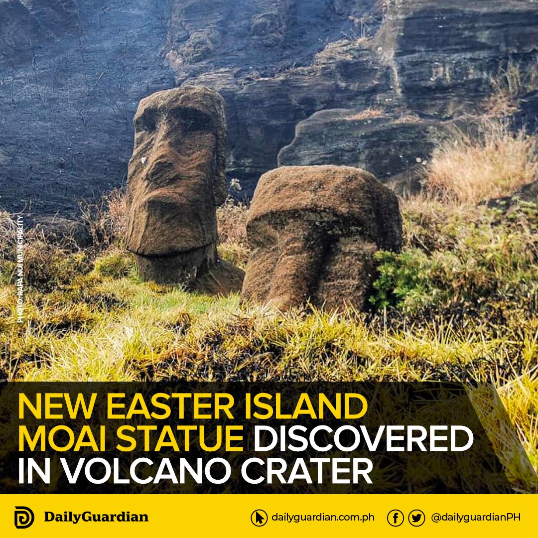 Daily Guardian on Twitter "A new Moai, one of Easter Island’s iconic