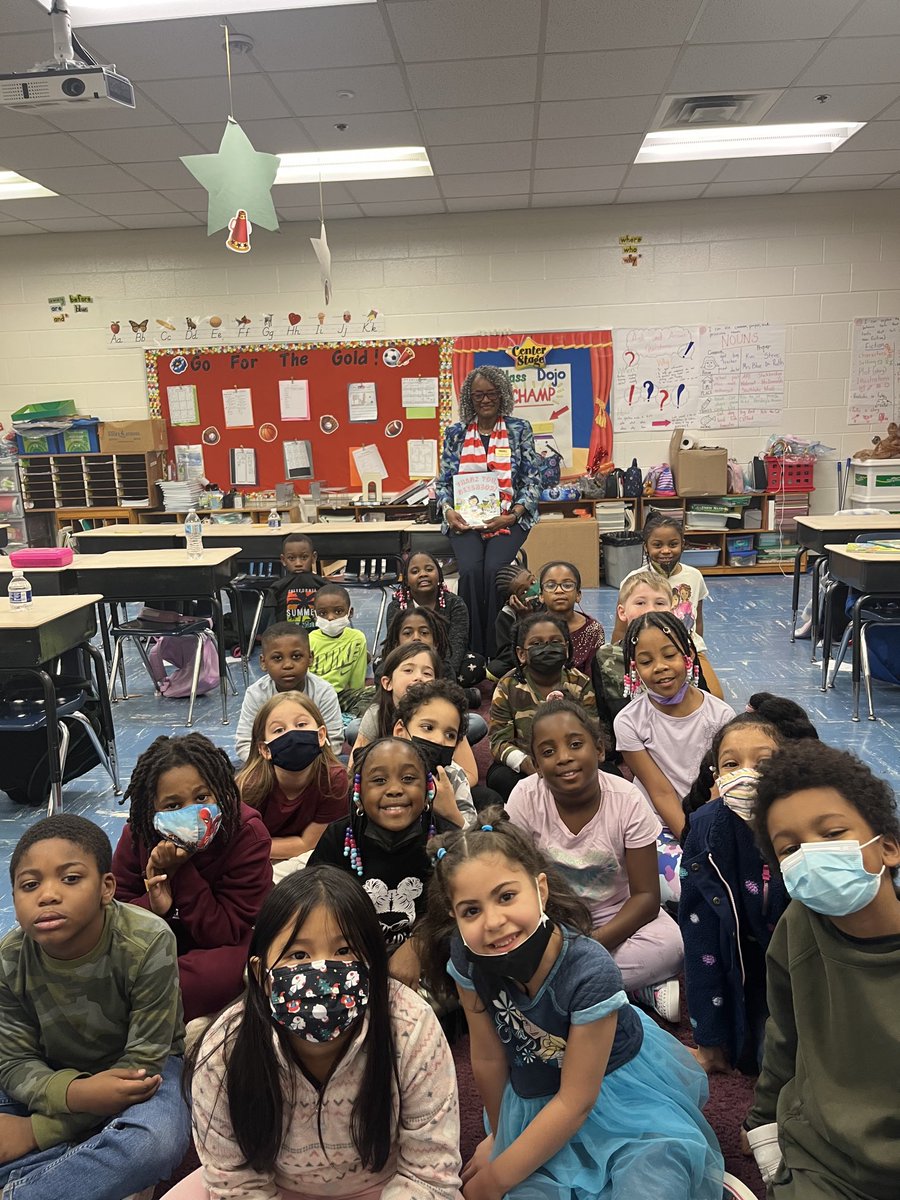 I had the pleasure of visiting ARE School to read to a class. I also visited the cafeteria, etc.
