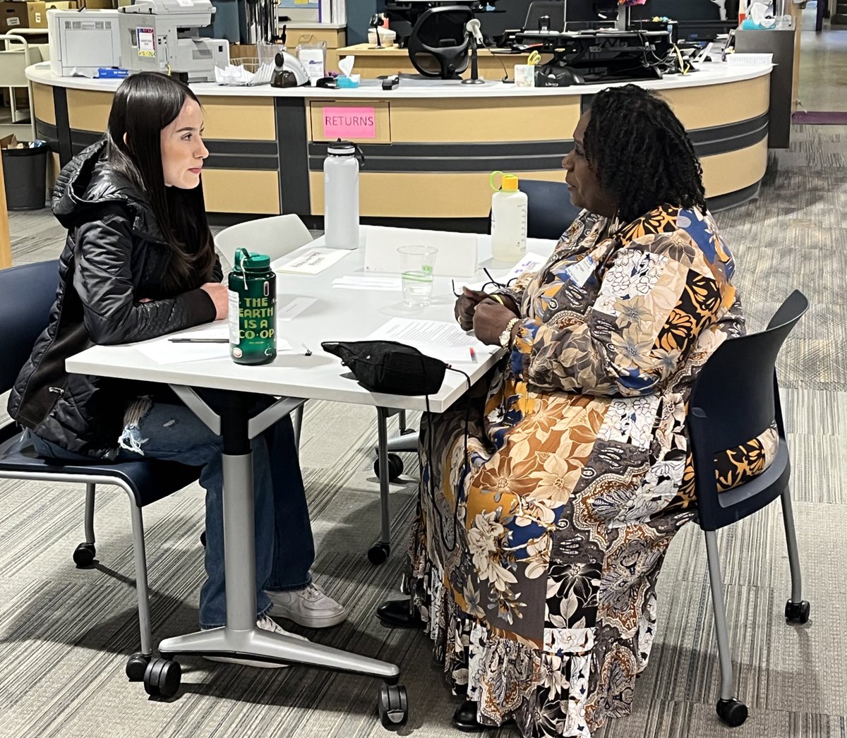 Last night <a href="/stillthefirst/">Boulder High School</a> and tonight <a href="/CentaurusHS/">Centaurus High School</a>, amazing <a href="/impactoned/">Impact on Education</a> volunteers helped students in our Career Readiness Academy practice interview skills and my heart is FULL! dailycamera.com/2023/03/02/imp…