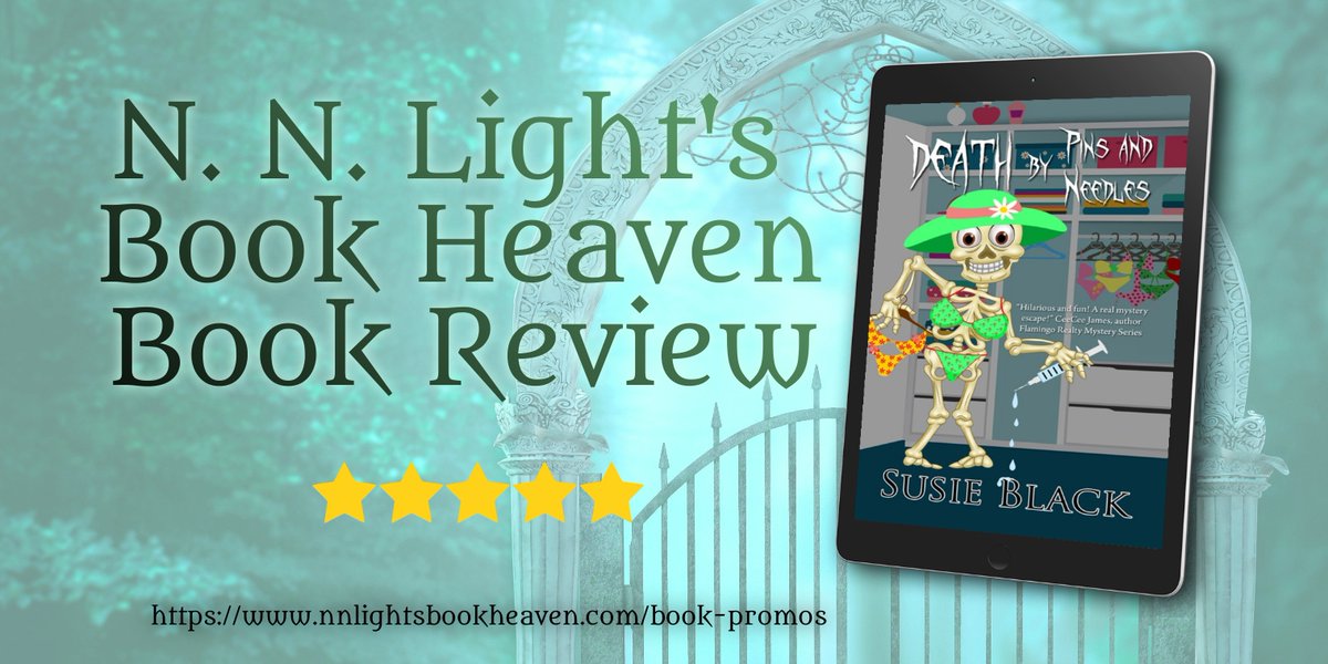 Just released and already the accolades are coming for Death by Pins and Needles. The hysterical whodunit received another 5-star review. #wrpbks #5-starreview #cozymystery #readingcommunity #WritingCommunity #hystericalwhodunit