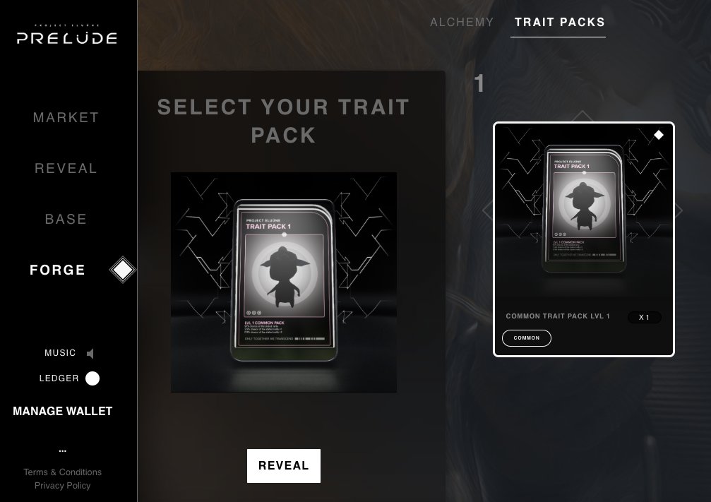 Galathynius9's tweet photo. Unlocked my first ever #TraitPack in Mission Control after reaching Level 5 today! From claiming to revealing, all the way over to the forge was such a smooth process. #NotSponsored https://t.co/e328IeSAaf