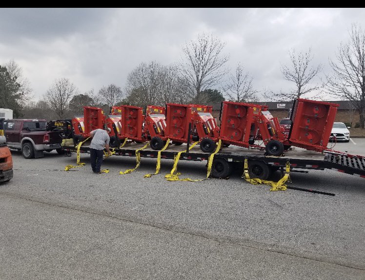 RobertTrimax's tweet photo. Huge start to 2023! 10 @TrimaxMowers headed out to new customers this week! Thanks @Ladds1963 &amp; @GlobalTurfEquip for your hard work! https://t.co/TWhYMoNWCw