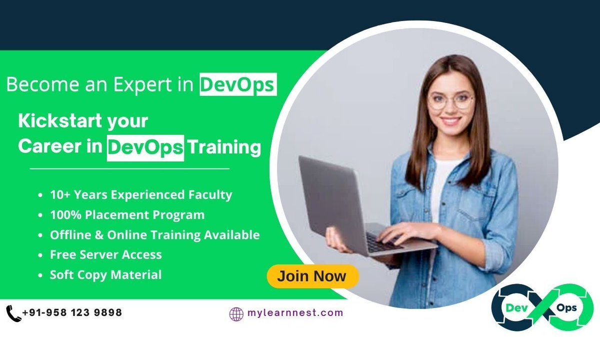 MylearnNest's tweet image. Kickstart your career with DevOps training.

#DevOps #DevOpscourse #devopsengineer #devopstraining #devopstools #devopstrainingonline #devopscertification #DevOpscertification #devopsdeveloper #DevOpsdemo #devopsplacement #devopslife #devopsworld #devopstrainingonline