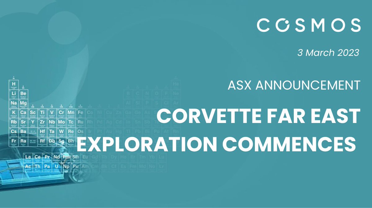 Cosmos Exploration Limited (ASX: C1X) tweet media