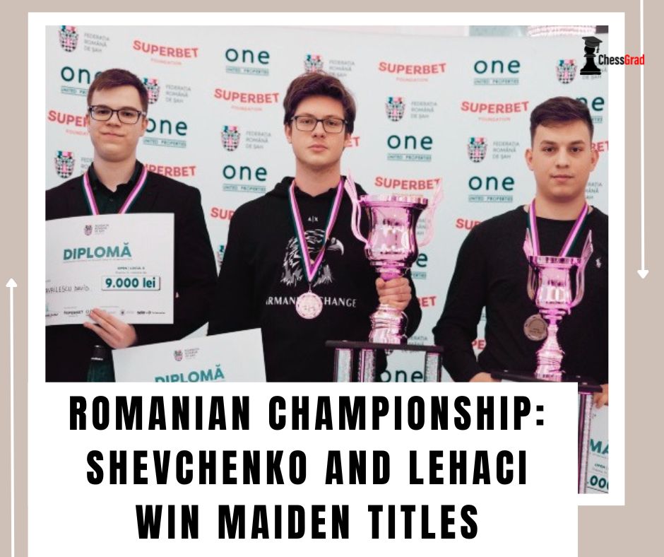 GradChess's tweet image. Congratulations to GM Kirill Shevchenko and WIM Miruna-Daria Lehaci on winning their first national titles in Romania! It's great to see young players making their mark in the chess world.
#chess #internationalchess #chessgrandmaster #chessgrad