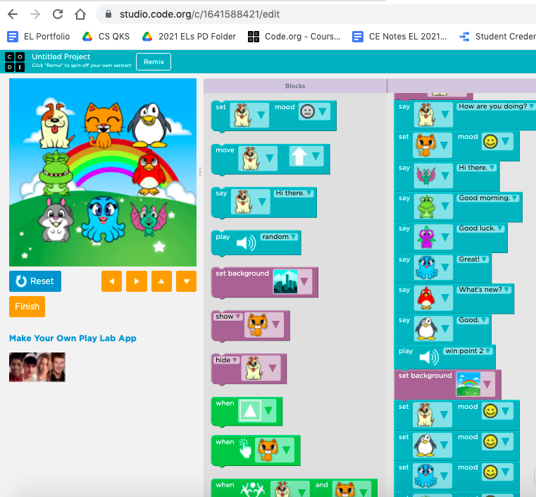 Celyendo's tweet photo. A2: Kids can totally teach us something new! Last year, on the same day 1st grader Kylie B. came skipping over to hand me this "Be You" card, she coded this incredible #sel story in https://t.co/lxksKpaAVz by herself! Her code inspired many more SEL stories!💗 #AppleEDULeaderChat https://t.co/KyCqn4JLuh
